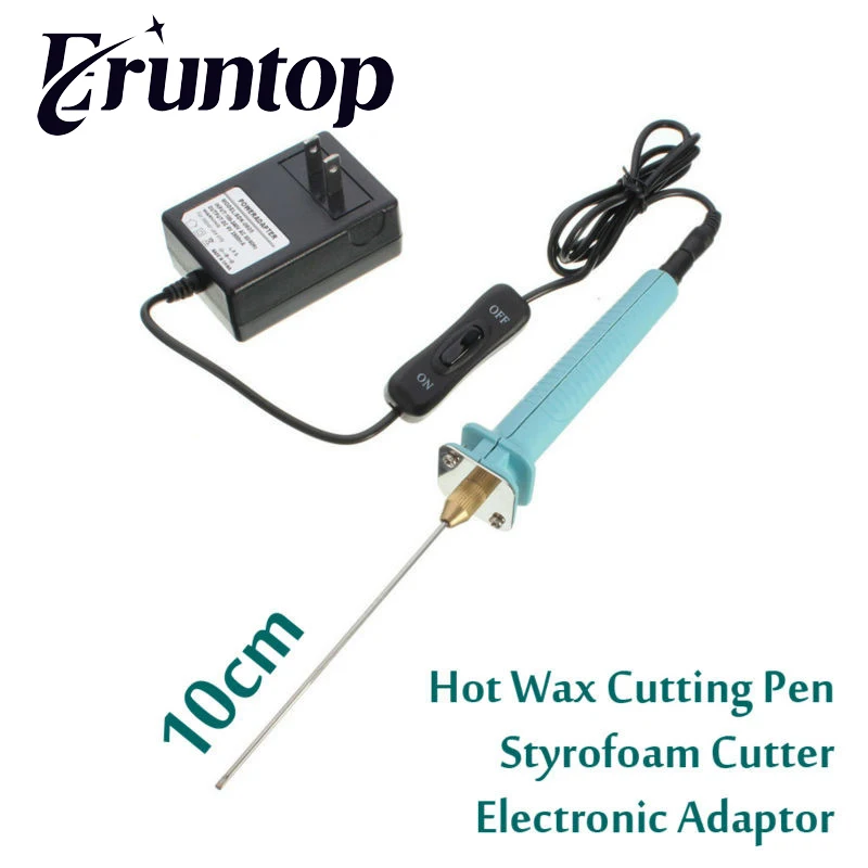 

1PCS New Craft Hot Knife Styrofoam Cutter 10CM Pen CUTS FOAM KT Board WAX Cutting Machine Electronic VoltageTransformer Adaptor