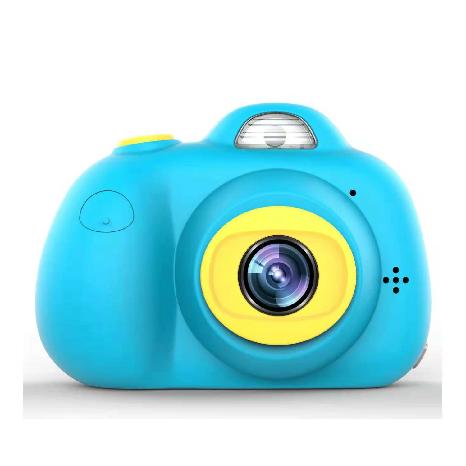 Детская мини-камера цифровая фотокамера детская обучающая фотография подарки малыш 8MP HD игрушка камера видеокамера - Цвет: Blue