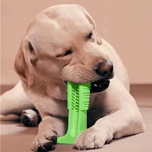 

Bristly Pet Dog Toothbrush Silicone Molar Dog Chew Toys Dental Care Brushing Stick Teeth Clean Pet Supplies Drop Shipping