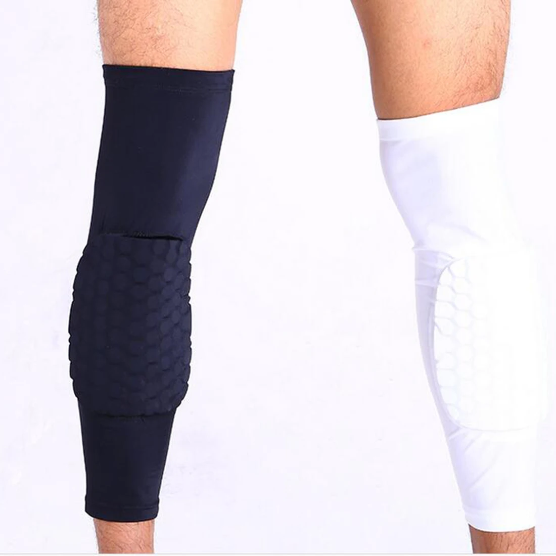 Brand New 1Pc Breathable Sports Men Long Knee Support Brace