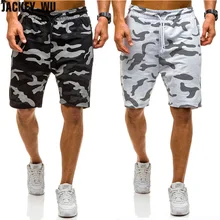 Бренд JACKEYWU бордшорты модные пляжные шорты с камуфляжным принтом летние дышащие спортивные штаны мужская одежда размера плюс