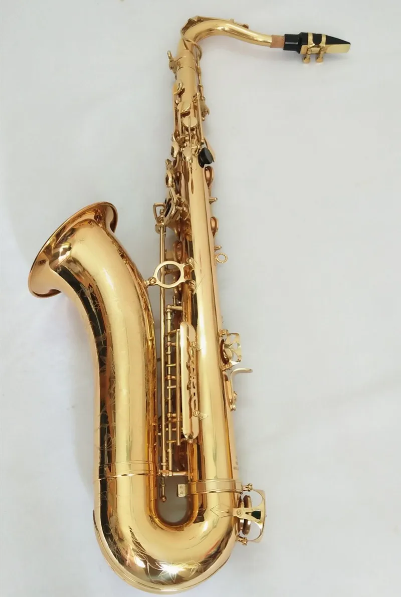 

2019 Tenor Saxophone Instrument New B Flat STS-802 Tenor Sax Gold Key Saxophone with case Free shipping