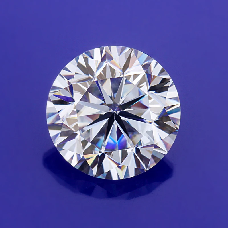 1.5ct EF моиссаниты круглой формы 7 5 мм ювелирные изделия делая драгоценные камни|round