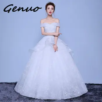 

Genuo New Elegant Diamonds Bridesmaid Wedding Long Party Dress Women Summer Dress Plus Size Sexy Strapless Chiffon Maxi Dresses