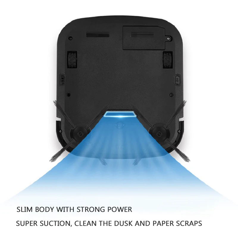 Ultra Thin Robot Vacuum Cleaner Home Application Super Suction Sweep Machine for Pet hair Dust Cleaner Vacuum Robot Aspirador
