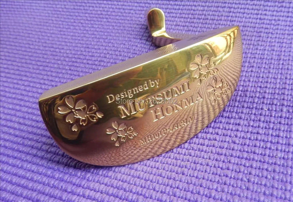 MUTSUMI HONMA golf putter head with CNC milled face in Club Heads from