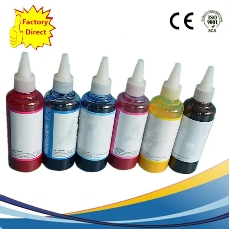6 x 100ml Specialized PGI 425 CLI 426 6 Colors Specialized Refill Dye Ink Kit For