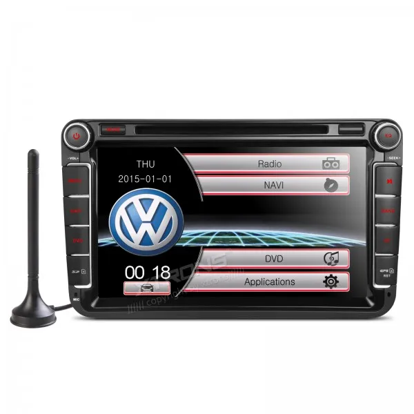 Специальный автомобильный DVD 8 дюймов для Skoda Yeti 2013 2014 2015/VW/SEATwith MPEG2/4 DVB T функция