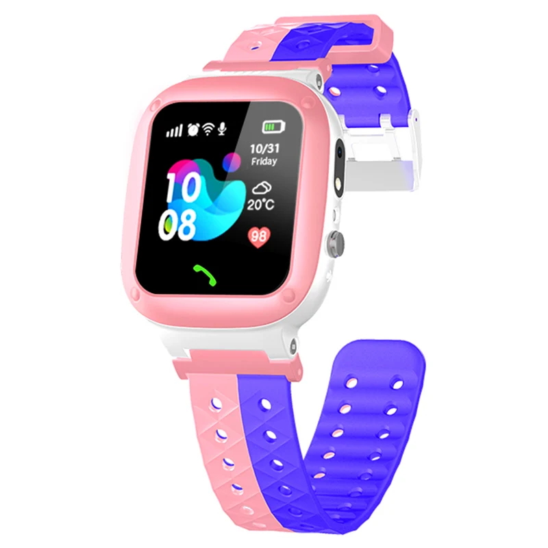 Goede Q18 Anti Verloren Kinderen Slimme horloge Waterdicht WIFI Tracker SOS Smart Monitoring Positionering Telefoon Kind Baby Horloge voor IOS   android