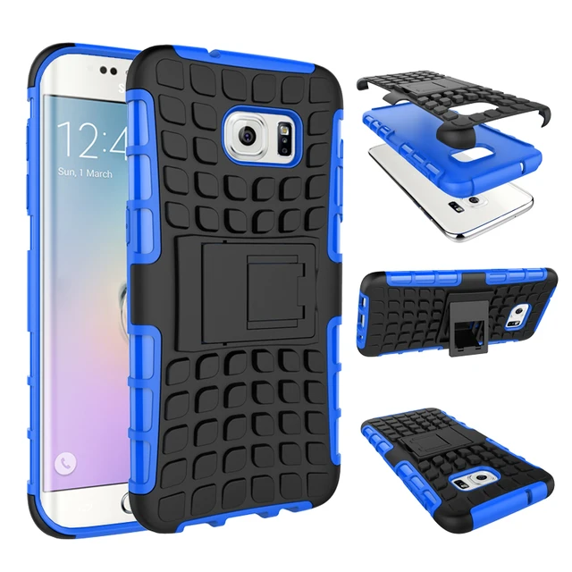 rugged armor cover impact heavy duty hybrid stand case for samsungrugged armor cover impact heavy duty hybrid stand case for samsung galaxy s7 edges7 s6 edge plus s5 shockproof accessories case