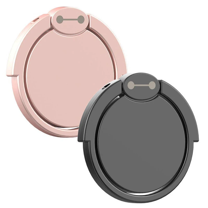 

360 Rotation Grip Full Metal Cell Phone Holder Finger Loop Mount Universal Magnetic Car Phone Holder Stand for iPhone 6 8 X Warm