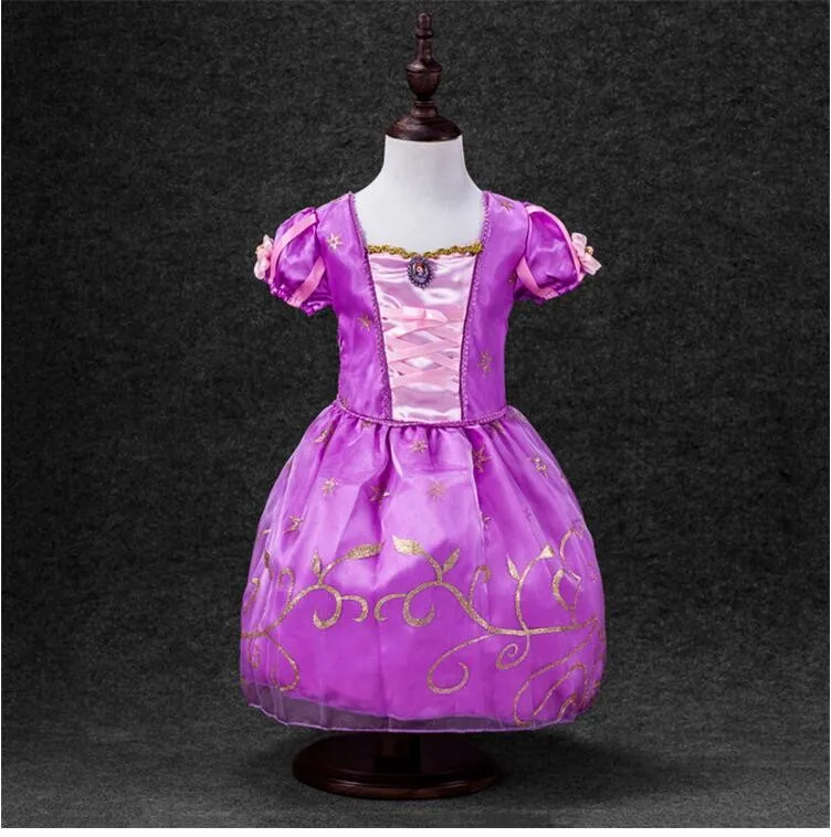 Модное платье для девочек, платье Снежной Королевы для костюмированной вечеринки, платья принцесс Эльзы, костюм Анны, детская одежда, одежда для детей