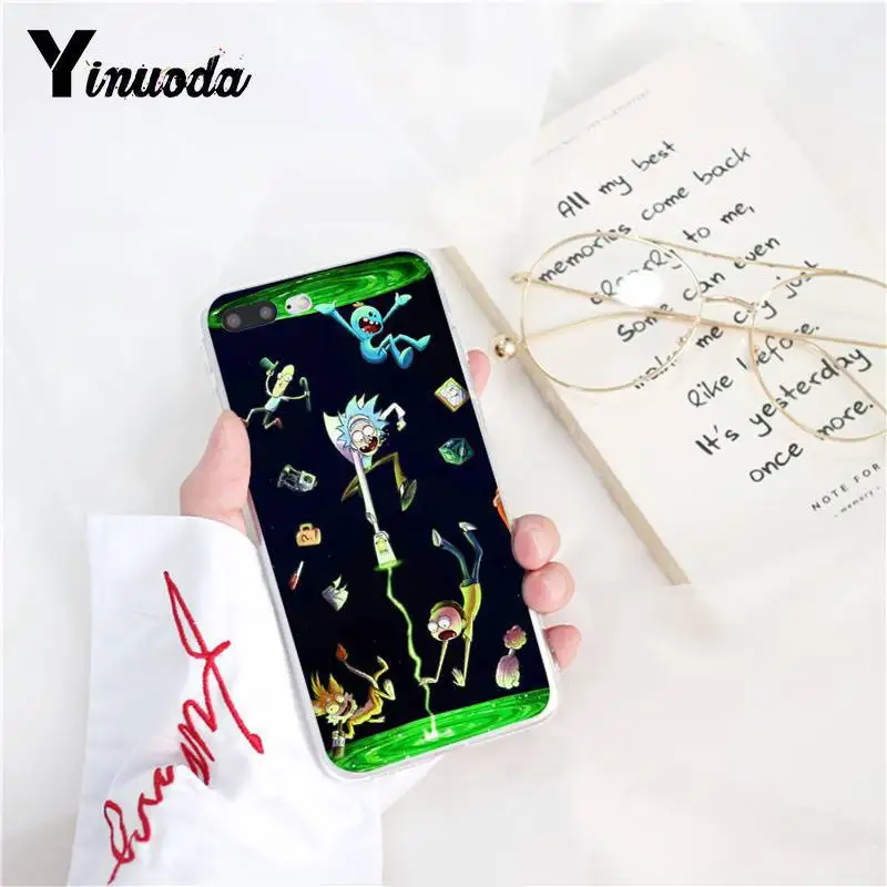 Yinuoda Рик и Морти ТПУ чехол для телефона крышка оболочка для iPhone 8 7 6 6S Plus 5 5S SE XR X XS MAX 10 11 11pro 11promax чехол