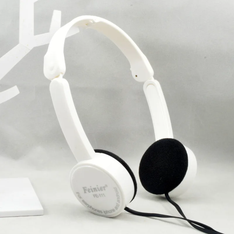 Проводные наушники 3 5 мм стерео гарнитура складная с микрофоном Большие auriculares