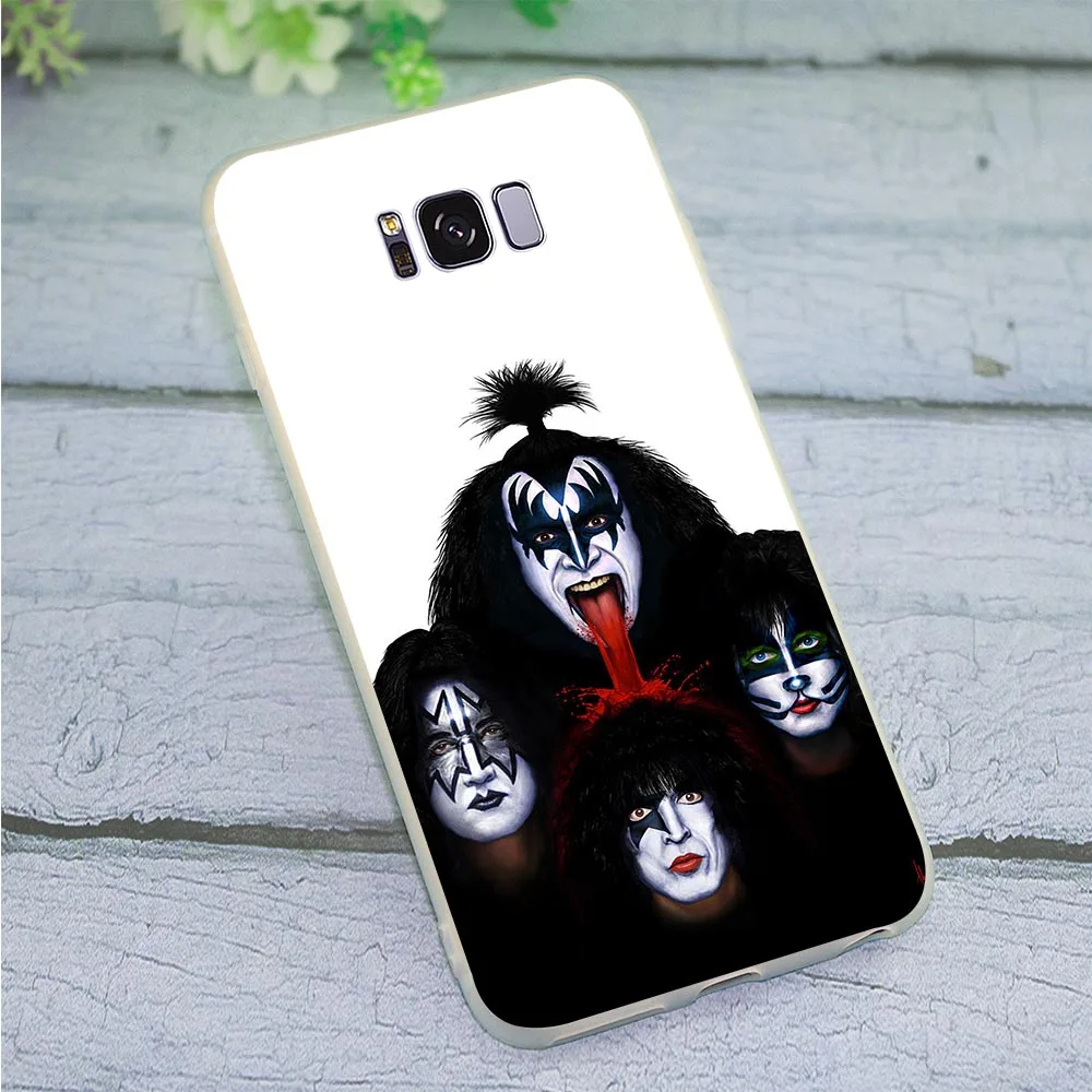 Soft TPU Covers Skin Simmons Kiss Phone Cover for Galaxy Samsung M30 Case S10e M10 M20 S7 Edge S6 S8 S9 Plus S10 Note 8 9 Print | Мобильные