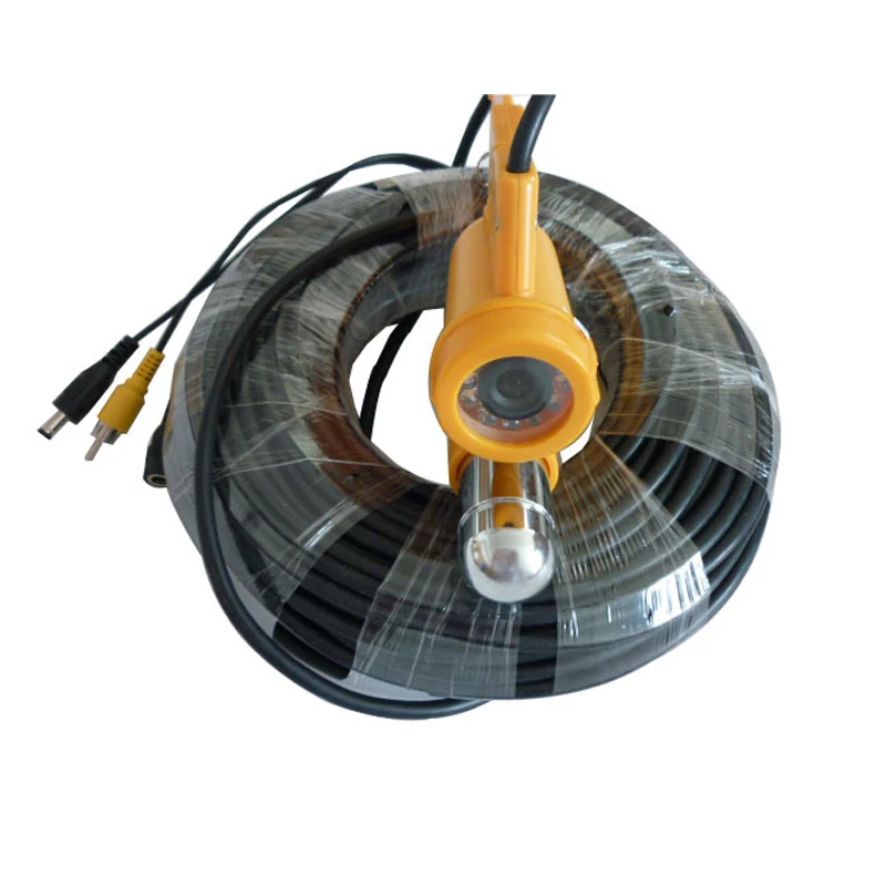Portable Underwater Fish Inspection Color Camera 20m Cable