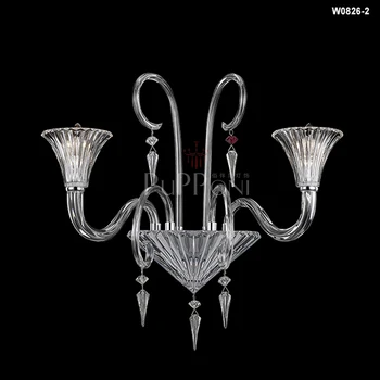 

Contemporary Style Glass Sconce Crystal Wall Light for Home Decoration