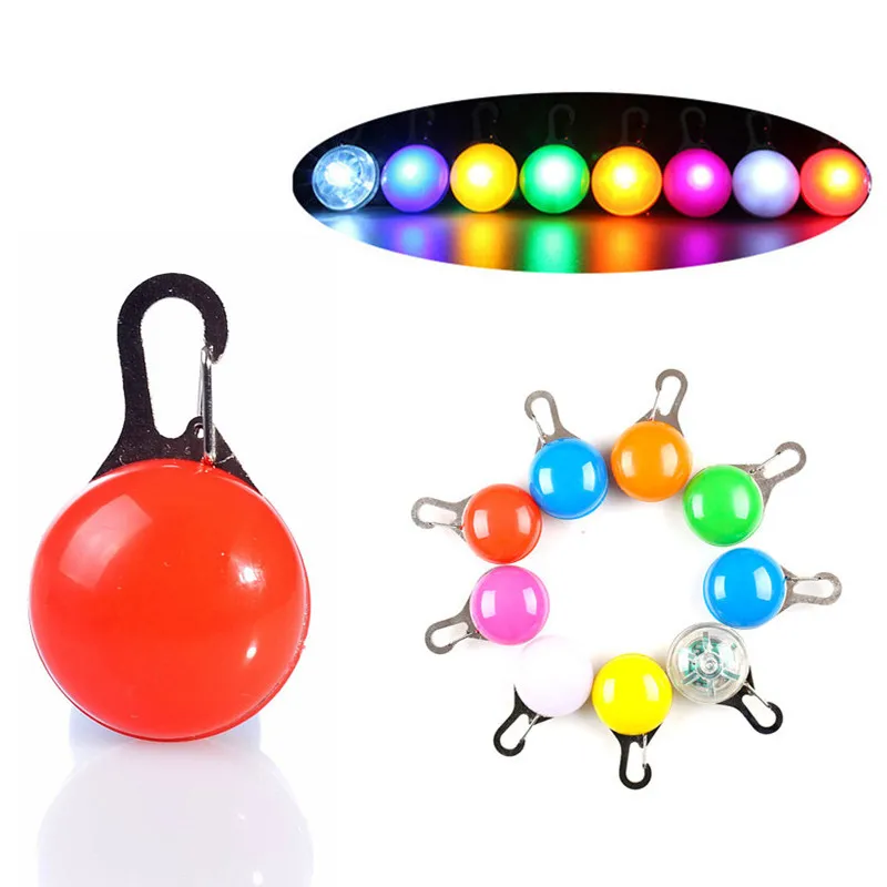 Fashion LED Glowing Pet Dog Cat Collar Pendant Luminous