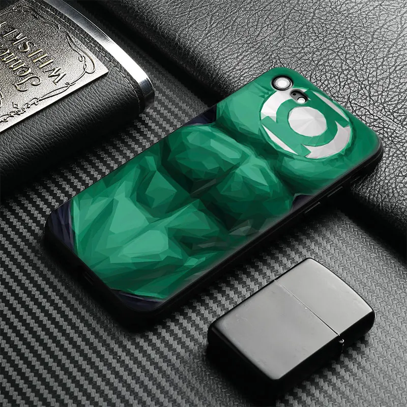 

Creativity Green Lantern body Pattern Tpu Soft Silicone Phone Case Cover Shell For Apple IPhone 5 5s SE 6 6s 7 8 Plus X 10