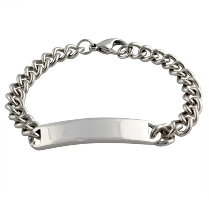 Мужской Серебряный Браслет С Гравировкой Купить