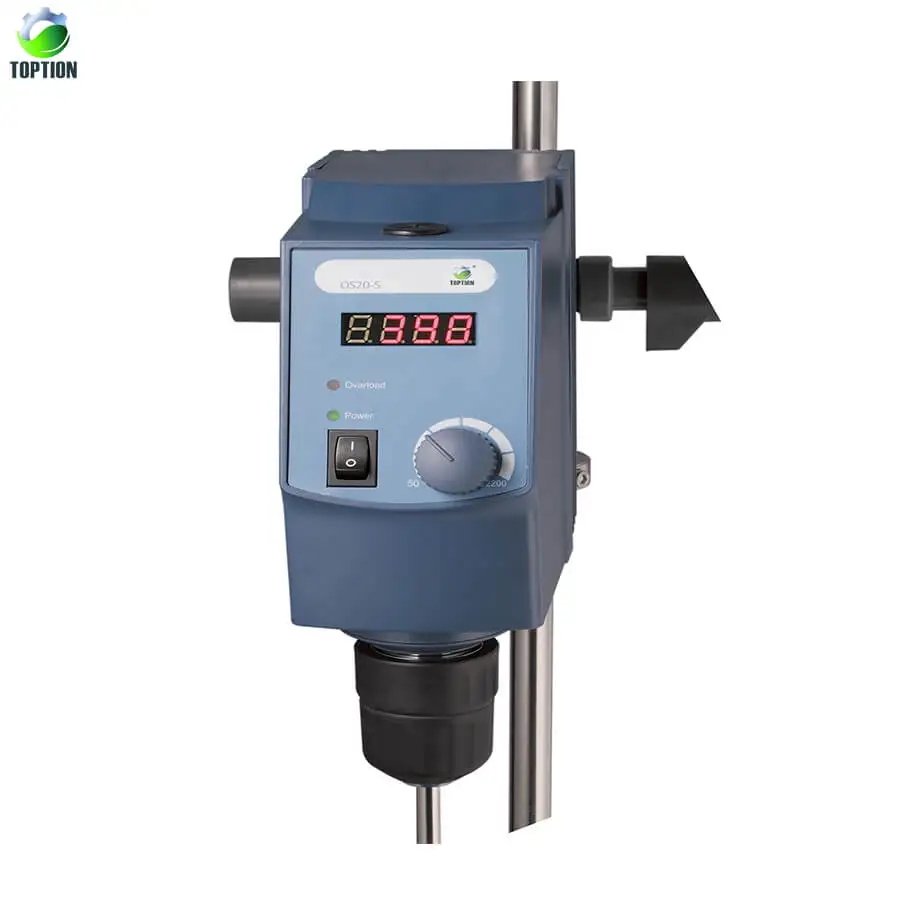 20L цифровой верхнеприводная мешалка В переменного тока 50 2200 об/мин 50/60Hz