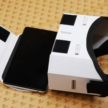 Автономные DIY очки виртуальной реальности портативные Google Cardboard 3D VR очки VR Box 2,0 для телефонов iphone samsung 4,0-5,5 дюймов
