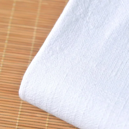 

Pure color soft bamboo cloth cotton hemp Fabric baby DIY