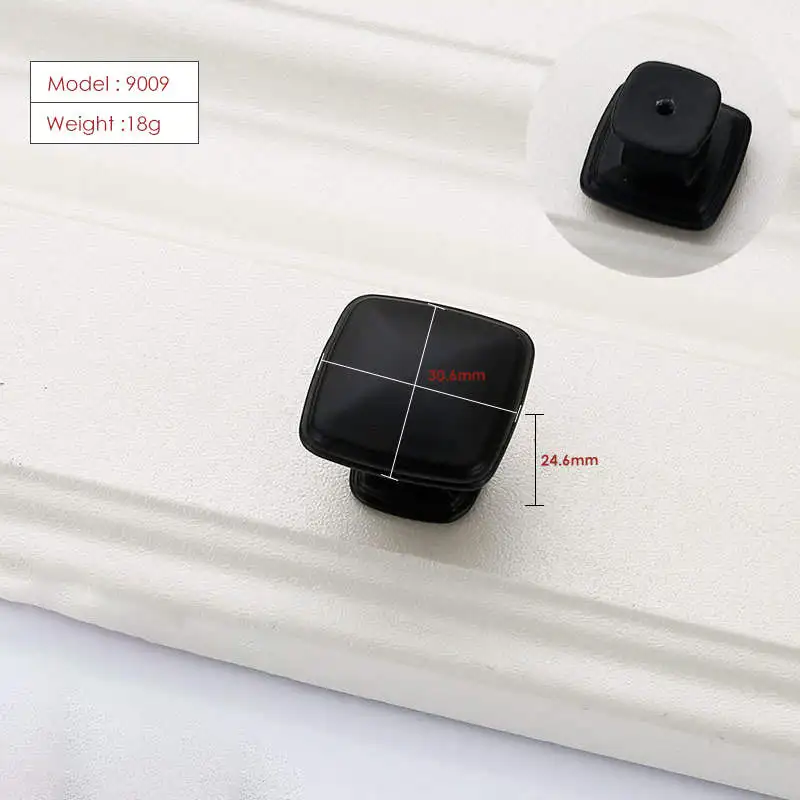 

Square Solid Handle No Fading Durable Knob Drawer Kitchen Cupboard Cabinet Drawer Pull Knobs for Furniture Home Kitchen Hardware