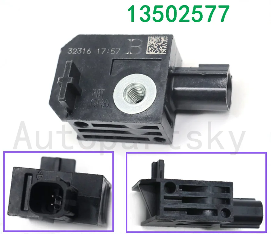 

13502577 Front Side Impact Sensor For Chevrolet Equinox Cruze Volt Terrain Front Impact Sensor for Buick Cadillac SRX for GMC