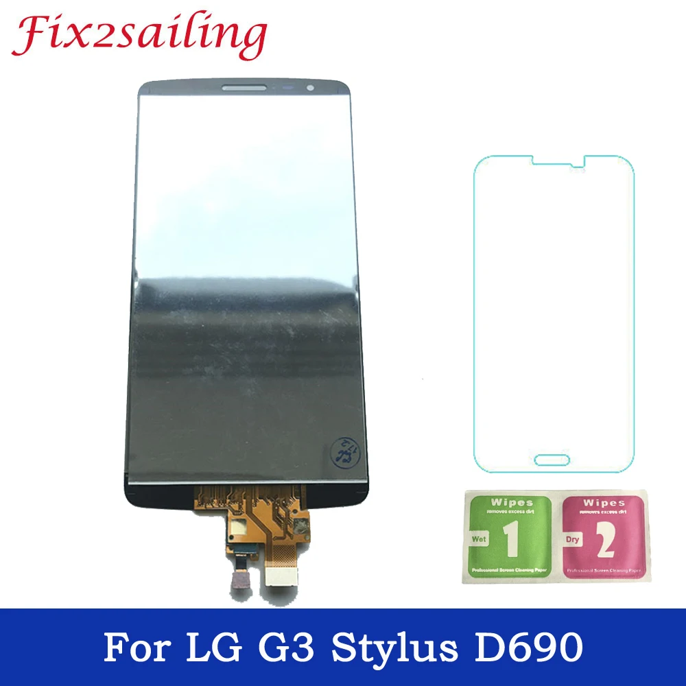

5.5 inch LCDS For LG G3 Stylus D690 D690N D693n D693 LCD Display + Touch Screen Digitizer Assembly Replacement