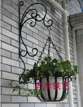 Best Price Rustic iron flower stand balcony wall hanging basket diaolan flower flower pot holder Best Price Rustic iron flower stand balcony wall hanging basket diaolan flower flower pot holder