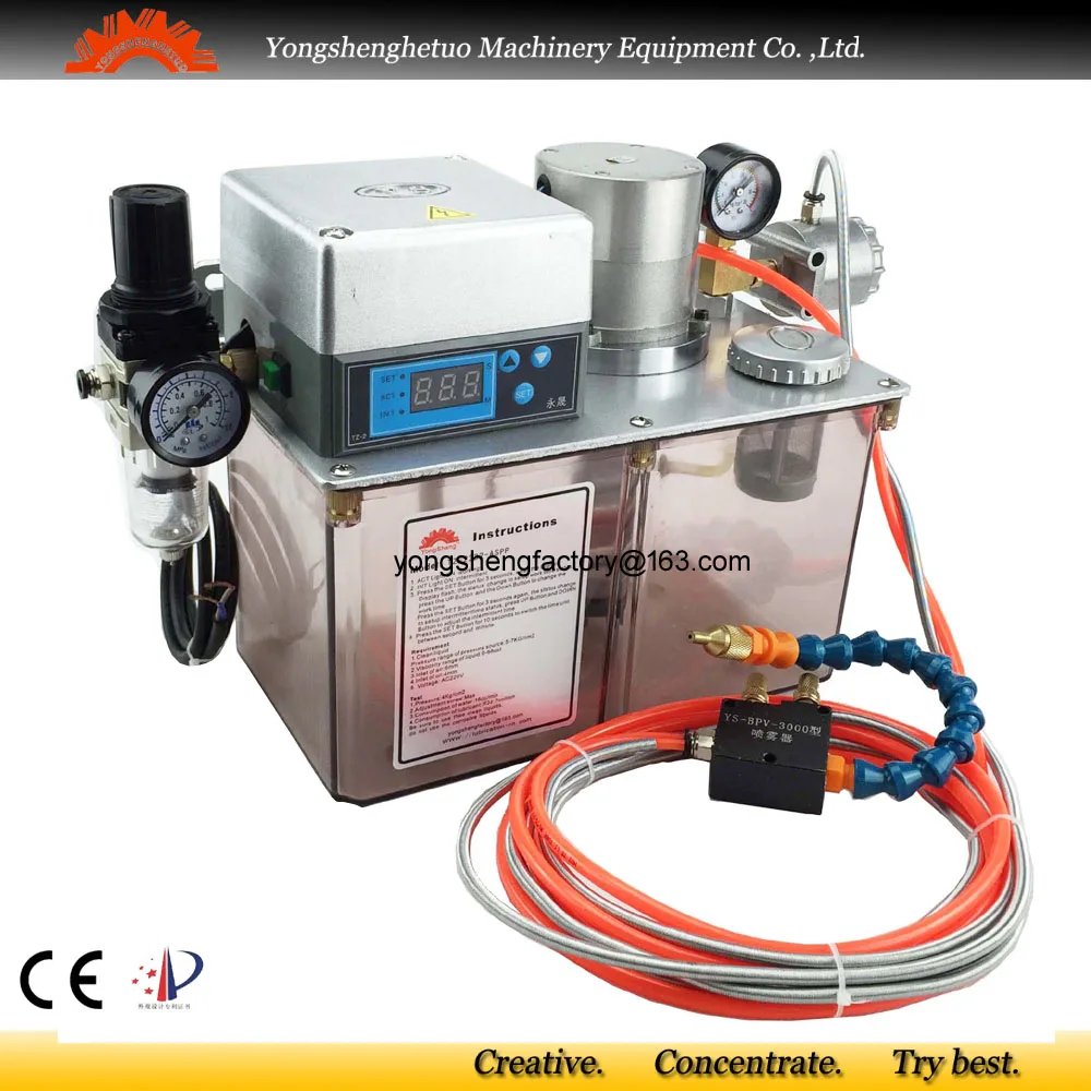 Flood coolant pump oil mist BPV sprayer metal cutting cooling CNC