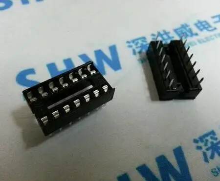 USA SELLER 20 x 14 pin DIP IC Sockets Adaptor Solder Type Socket Free Ship