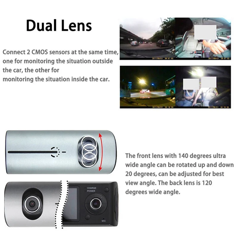 Dual Lens Dash Cam01