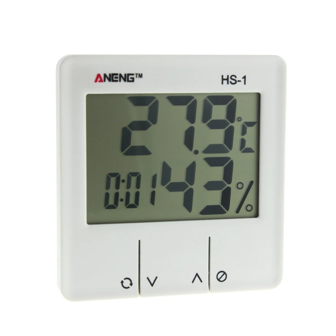 

Indoor Thermometer Hygrometer LCD Digital Display Temperature Humidity Meter C/F LCD Display Sensor Probe Weather Station