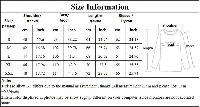 size of table