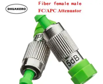 

free shipping AB239 FC/APC Fiber optical Attenuator Male to female type 0~30DB Optional