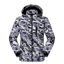 New Men s Winter Jackets Waterproof Windproof Fleece Jacket Casual Hooded Coats Mens Raincoats Male Brand