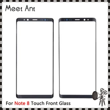 10 шт./лот AAA высокое качество 6," для Samsung Note 8 Note8 N950 передних боковых Стекло объектив Сенсорный экран Панель