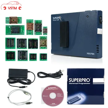 

Latest Version Original Xeltek USB Superpro 610P Universal Programmer Superpro 610P with adapters Programming Tool