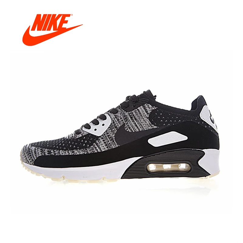 Original New Arrival Authentic NIKE Air Max 90 Ultra 2.0 Flyknit Men's Breathable Running Shoes Outdoor Sneakers 875943-001