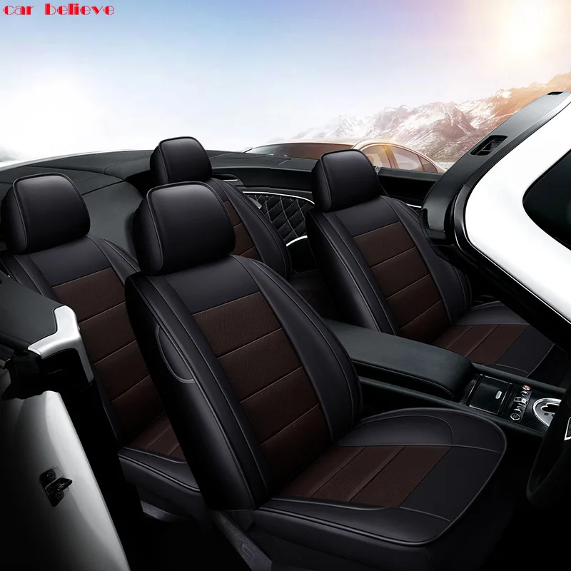 

Car Believe Auto automobiles Cowhide leather Car seat cover For Mercedes-Benz W169 W176 W245 W246 W203 W204 W203 Car accessories