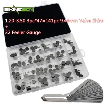 

BIKINGBOY 9.48mm Valve Shim 32 Blade Feeler Gauge DRZ 400 00-04 DR-Z 400 E 00-07 DRZ400S 00-09 11-18 DR-Z 400 SM 05-09 13-18 14