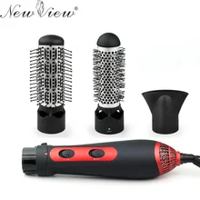 3-in-1 Multifunctional Styling Tools Hairdryer Hair Curler Hair Dryer Blow Dryer Comb Brush Hairbrush Professinal Salon 1200W