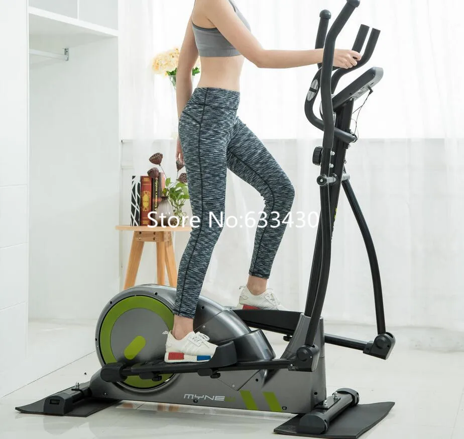 Stationary Elliptical Trainer Adjustable Exercise Bikes For Home Body