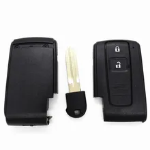 Replacement Shell Keyless Smart Remote Key Case Fob 2 Buttons for Toyota Prius Corolla Verso with