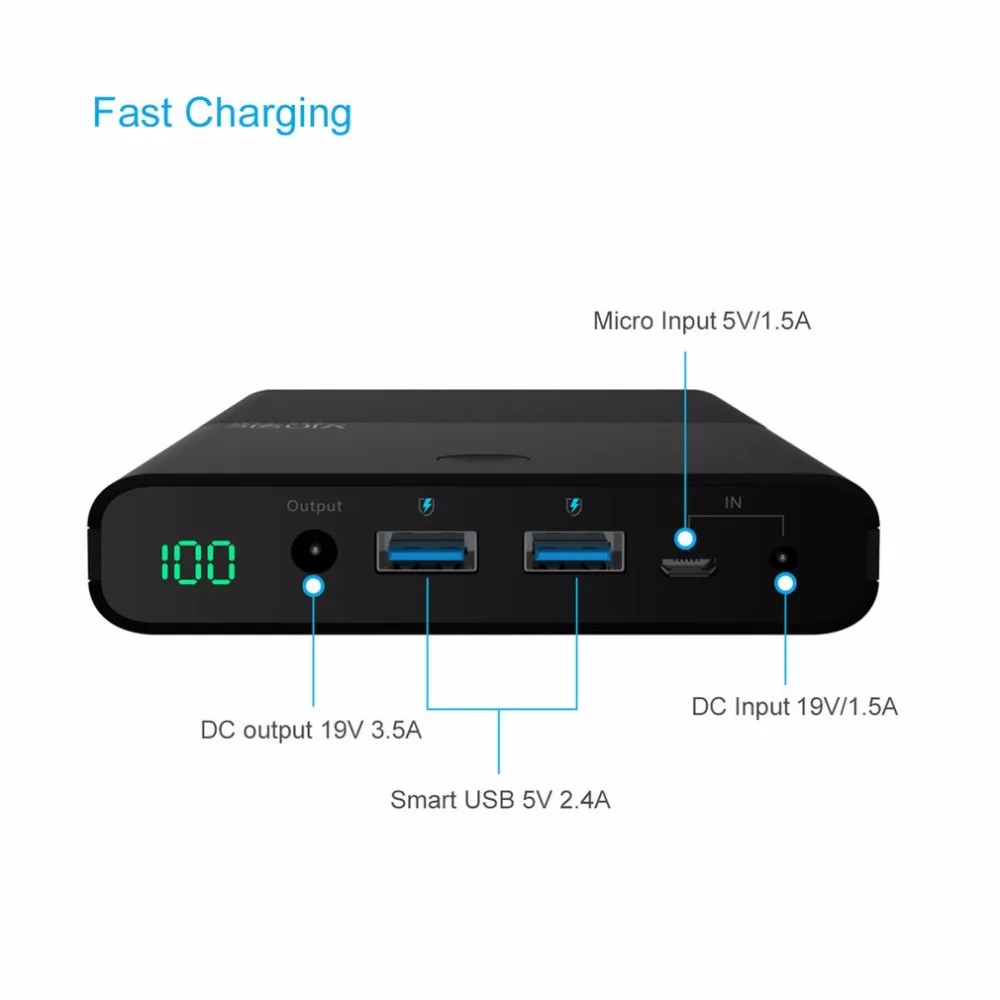 VINSIC 30000MAH Dual USB External Power Bank 30000MAH Large Capacity Notebook Powerbank External Battery Charger for Phone VINSIC 30000MAH Dual USB External Power Bank 30000MAH Large Capacity Notebook Powerbank External Battery Charger for Phone