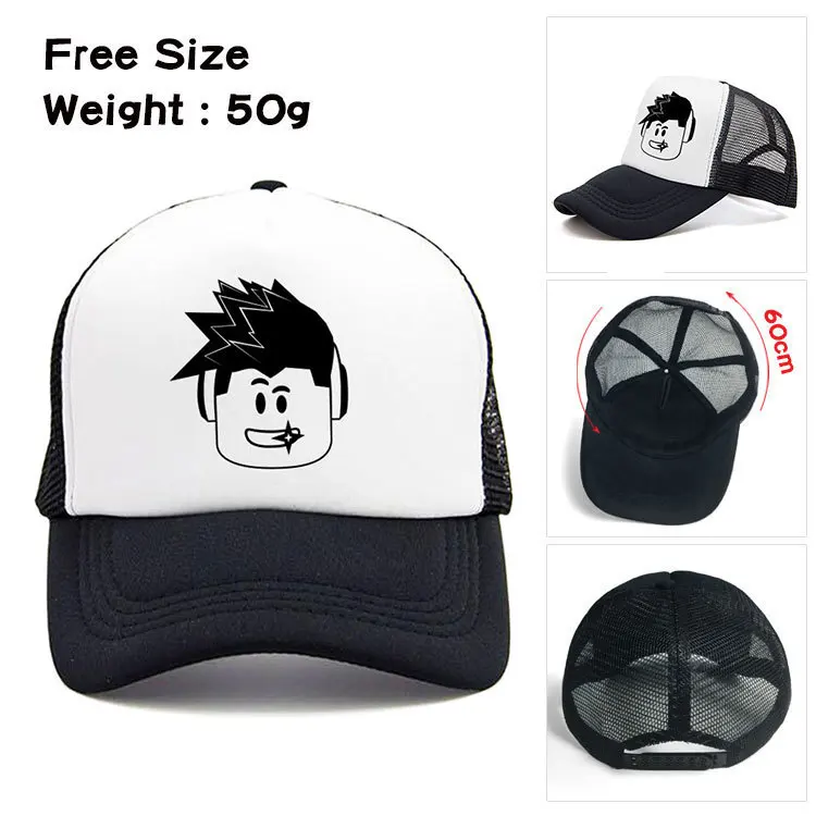 Mens Accessories Roblox Game Baseball Cap Costume Ajustable - roblox black sun hat