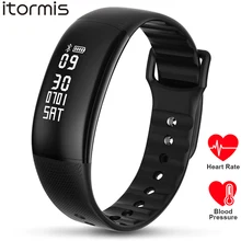 ITORMIS SmartBand умный фитнес-браслет на запястье ITA69 сердечного пульсометр ритма крови Тонометры Мониторы кардио Спорт для iOS iPhone Android