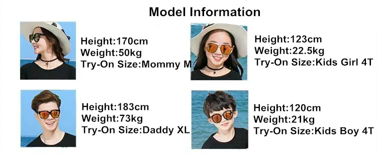 Family matching outfits T shirt pants set model information